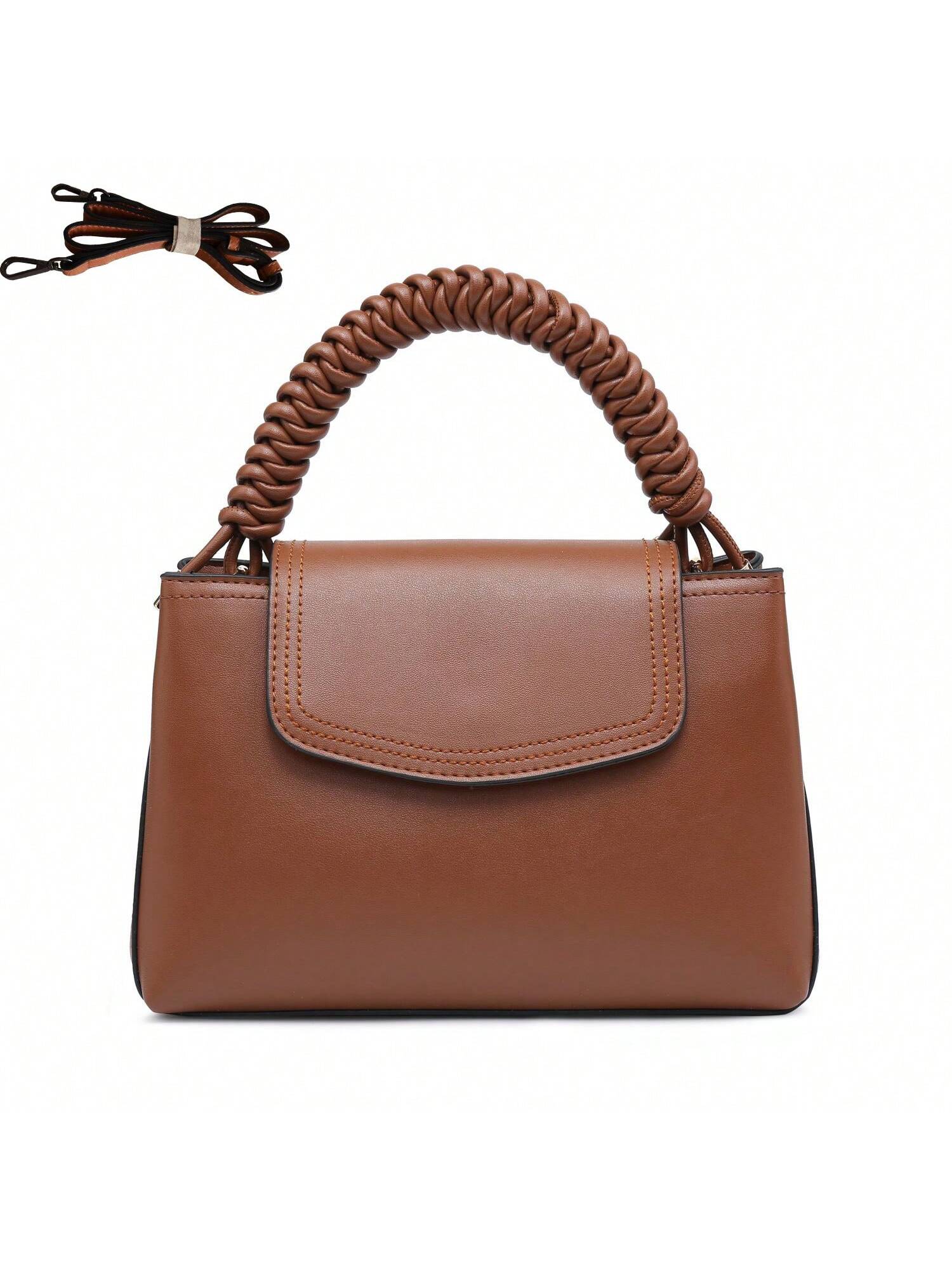 Compact With Braided Handle
