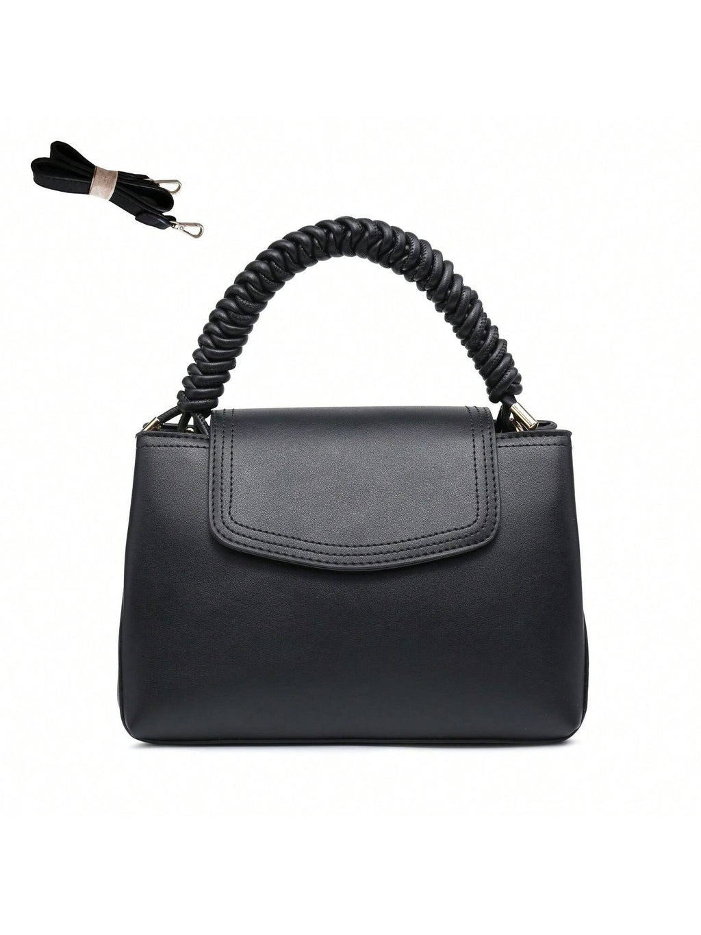 Compact With Braided Handle
