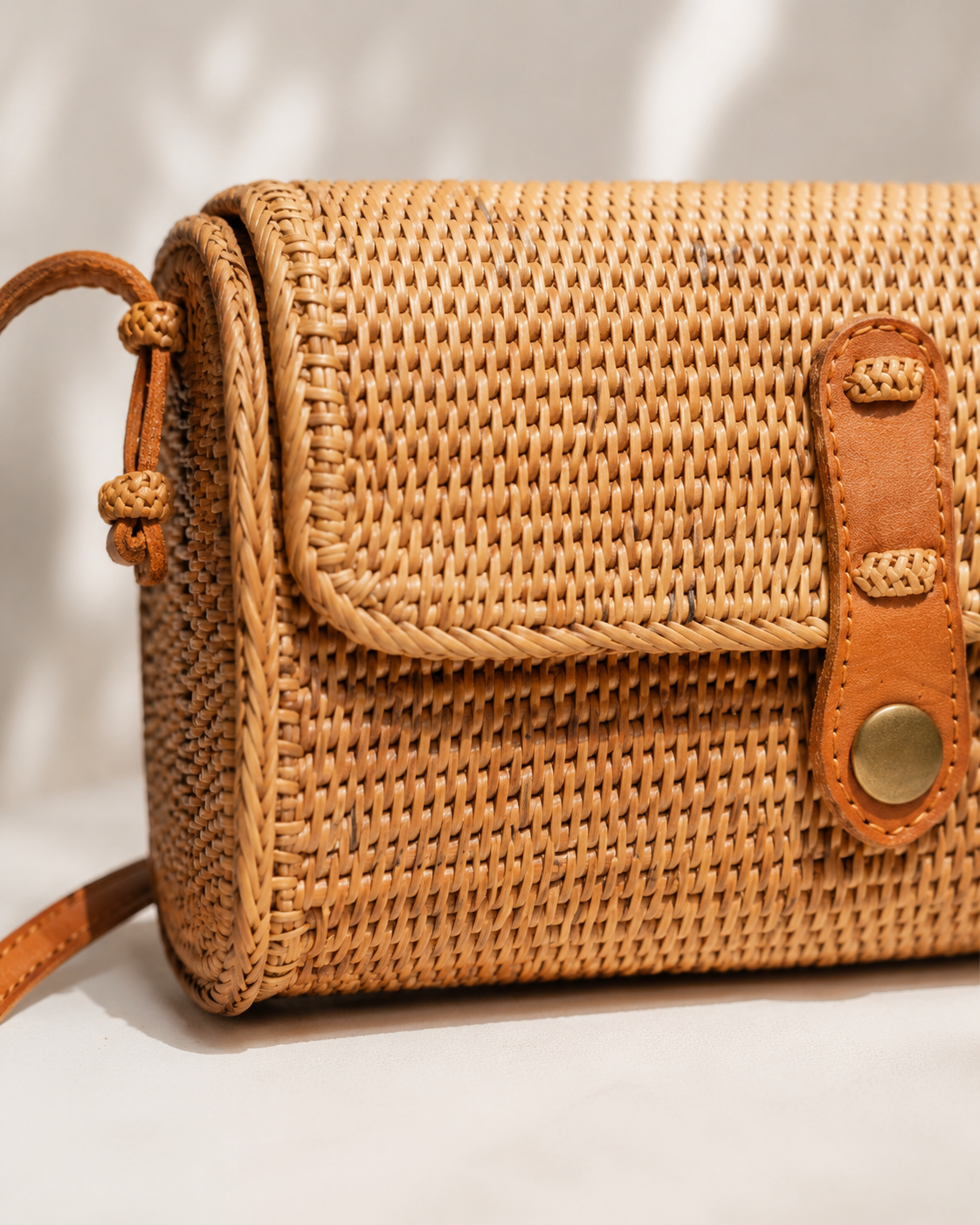 Rattan Purse