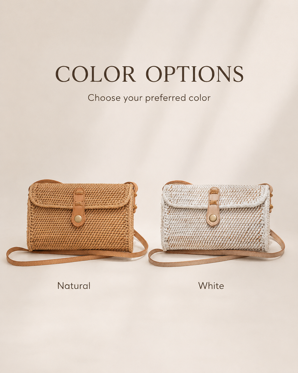 Rattan Purse