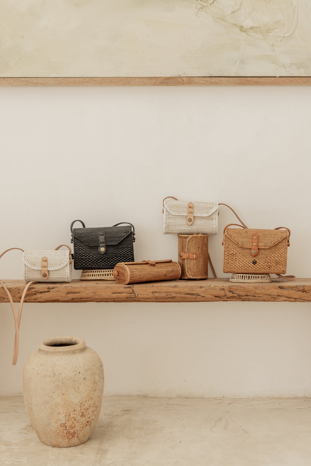 Rattan Purse