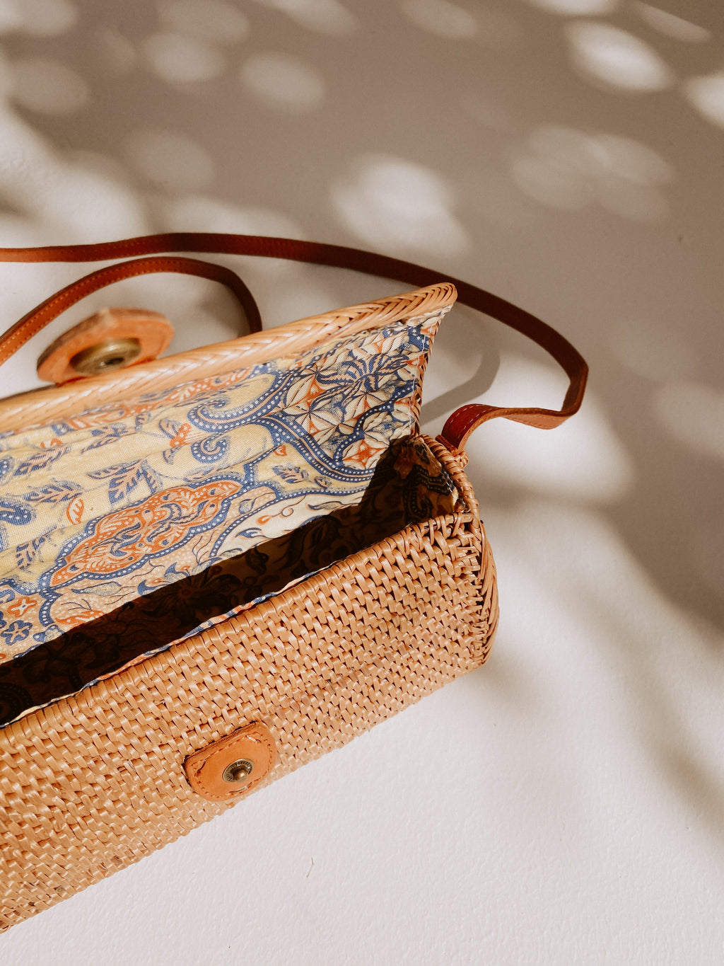 Rattan Purse