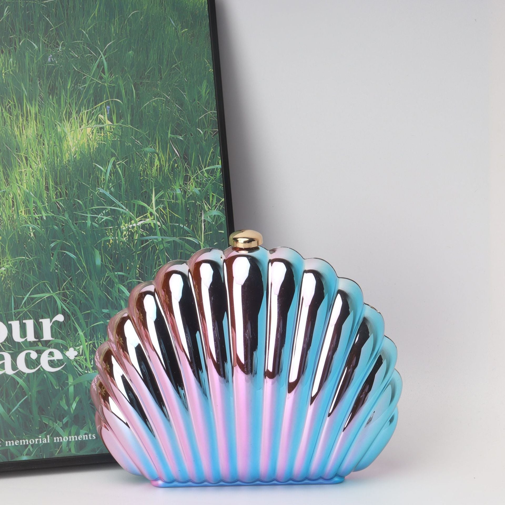 Shell Clutch Purse