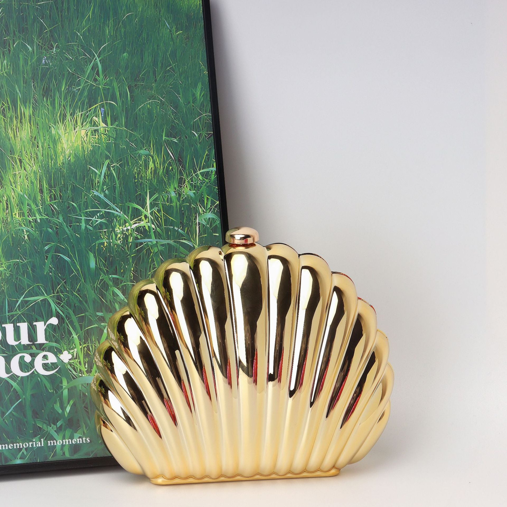 Shell Clutch Purse