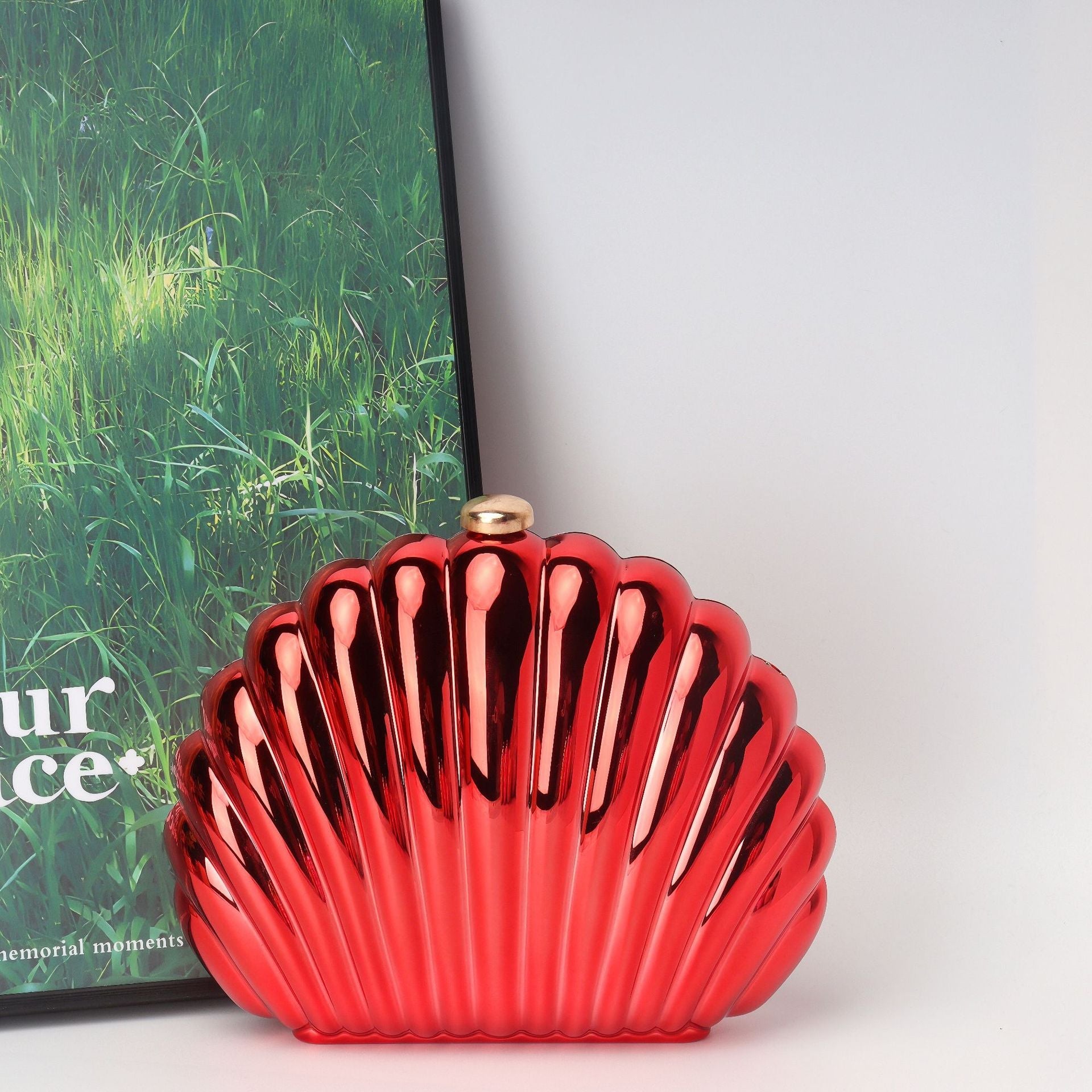 Shell Clutch Purse