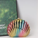 Shell Clutch Purse