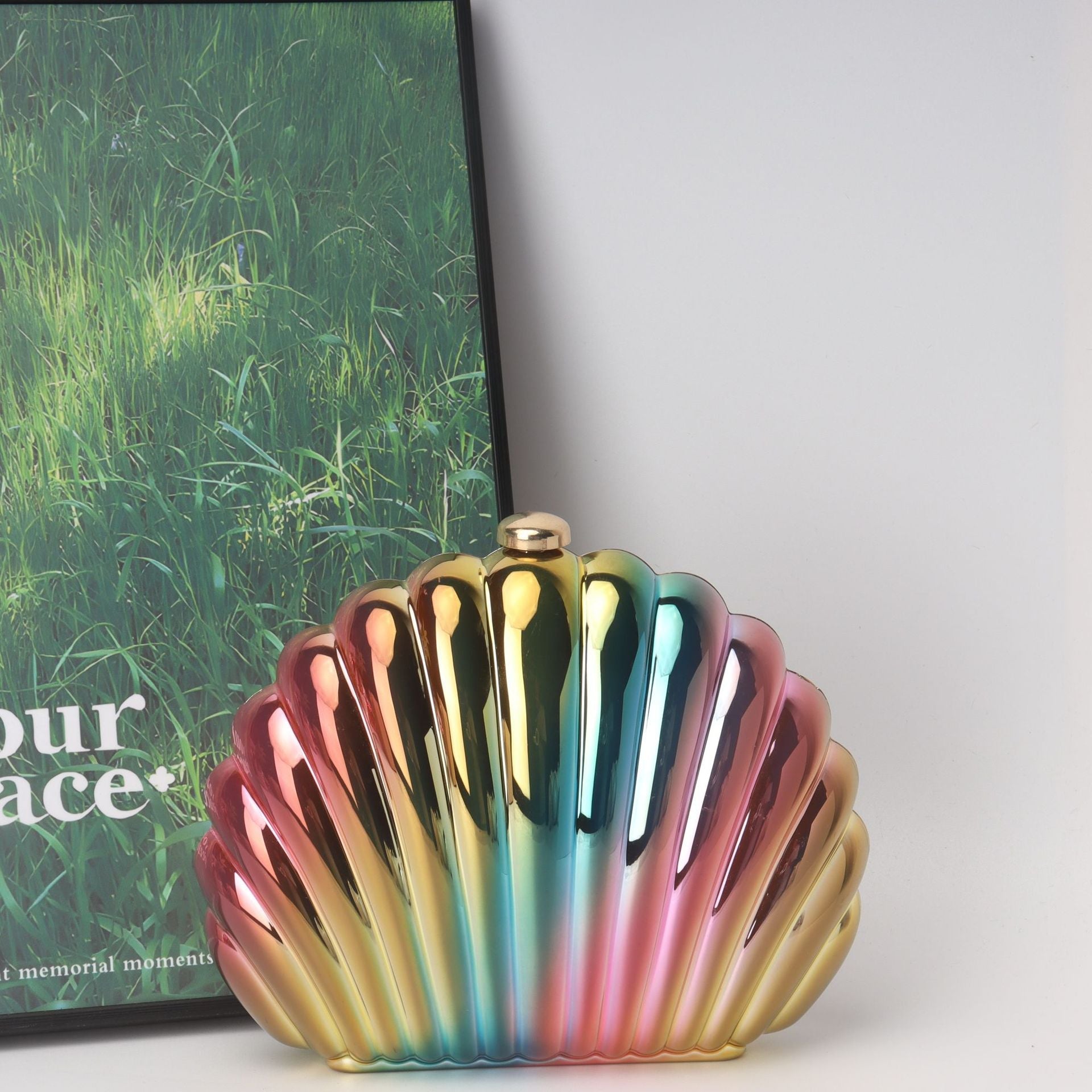 Shell Clutch Purse
