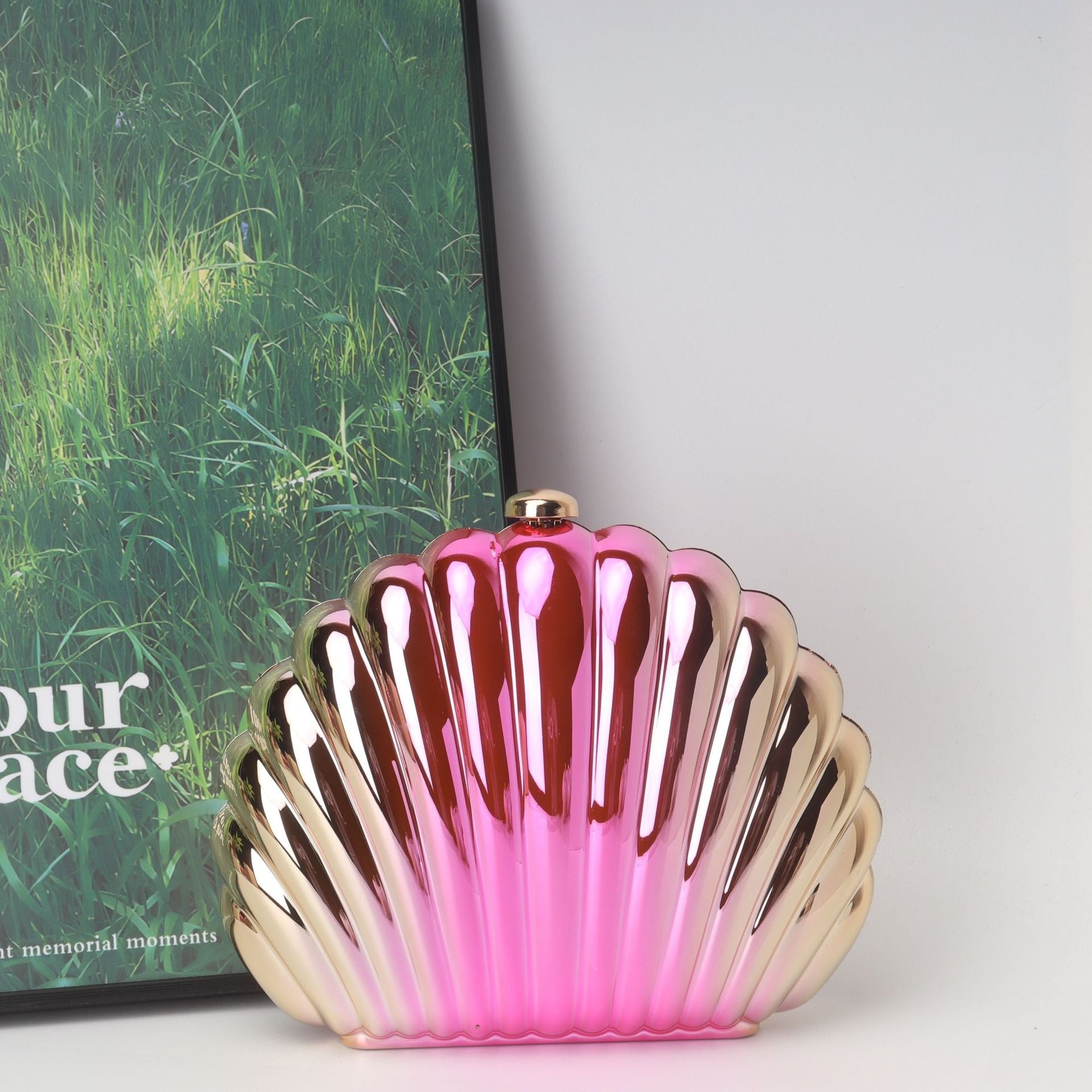 Shell Clutch Purse