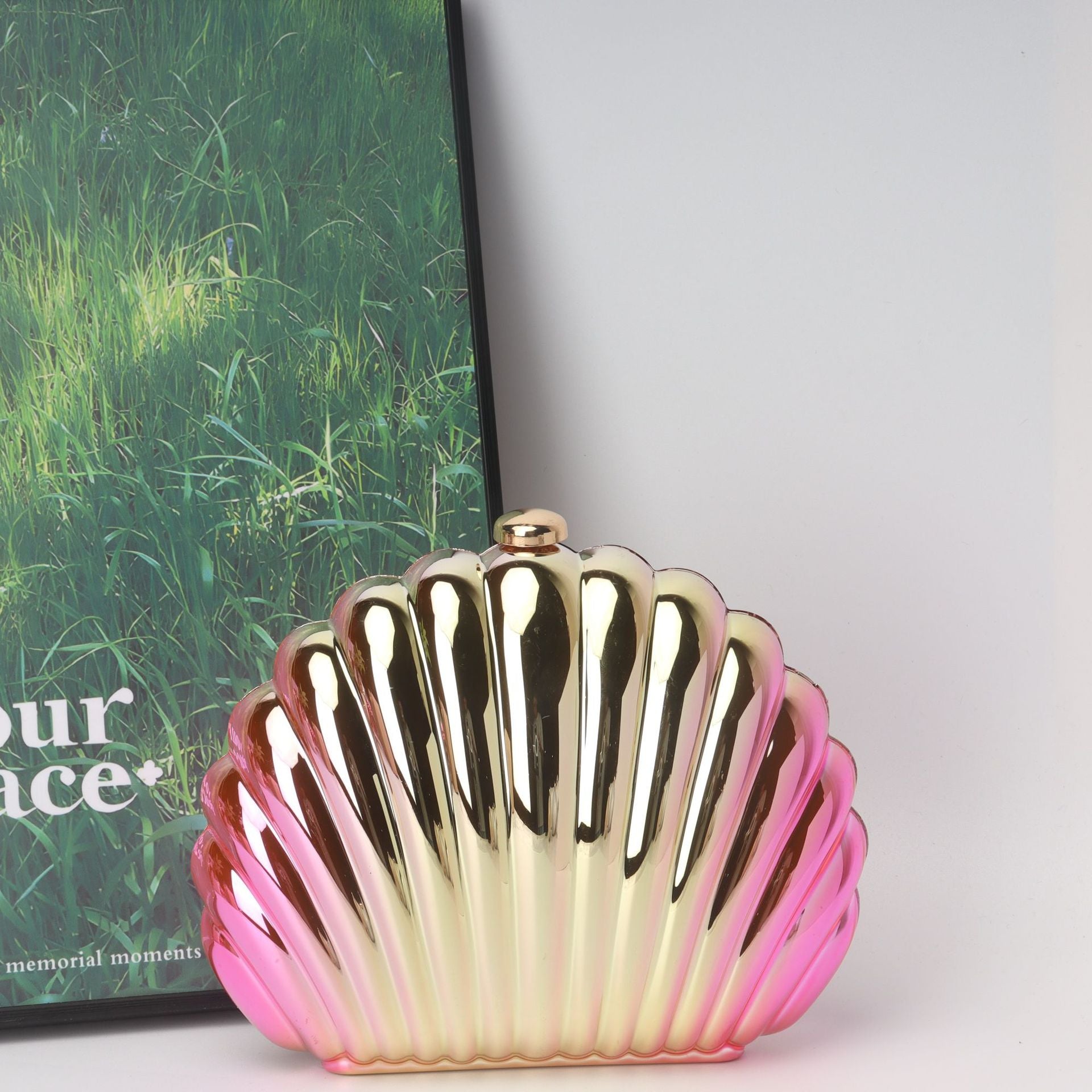 Shell Clutch Purse
