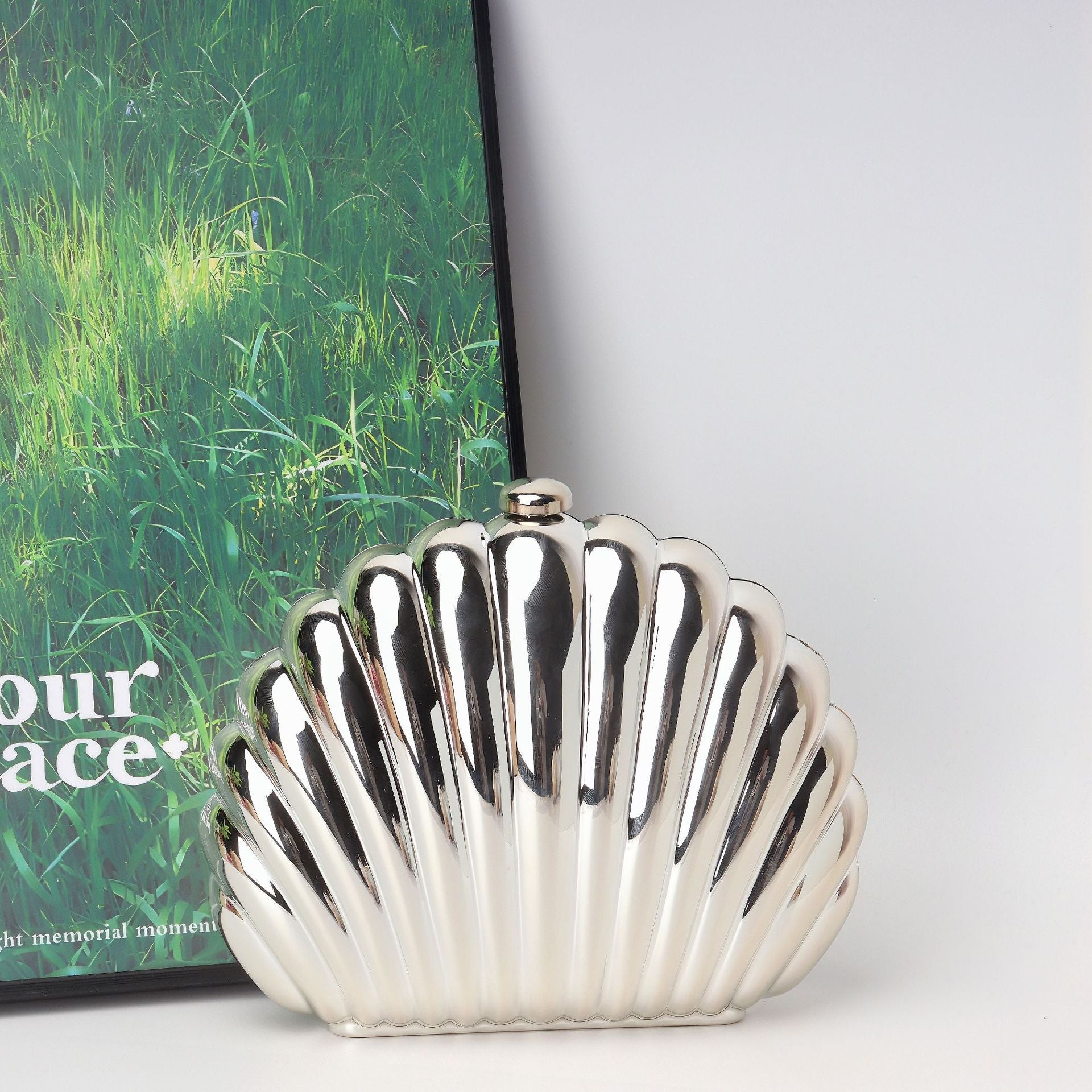Shell Clutch Purse