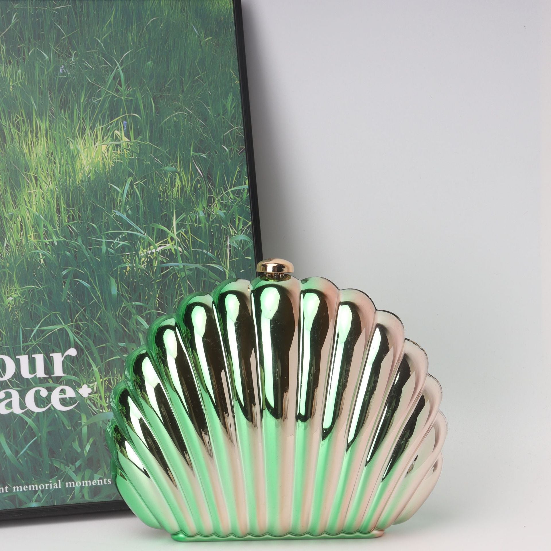 Shell Clutch Purse