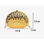 Shell Clutch Purse