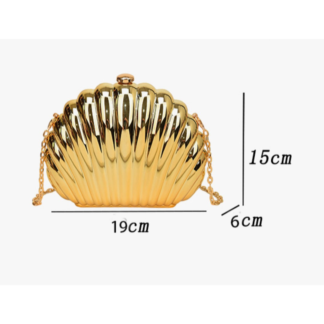 Shell Clutch Purse
